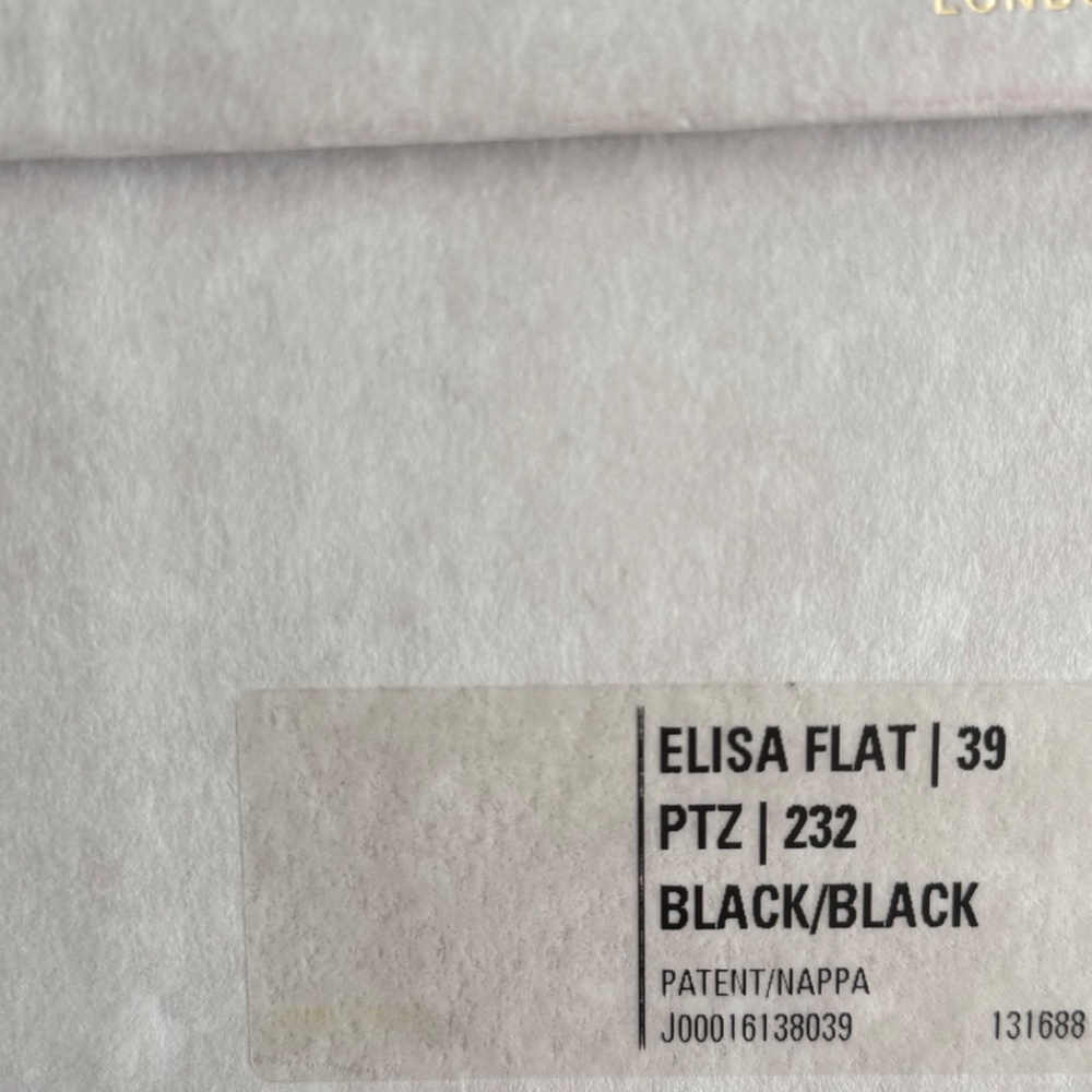 Jimmy Choo Black Elisa flat - Picture 4 of 4